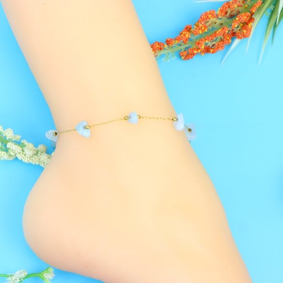 Elegant Handmade Anklet – Perfect for Women & Girls | Ideal Gift Option, DYC1859 - Picture 5 of 9